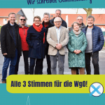 Wahlplakat der WgO zur Kommunalwahl 2023